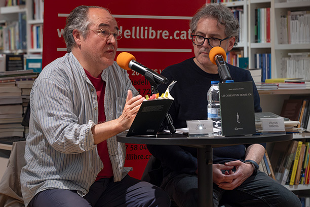 Presentació de «Les coses d'un home sol», de Josep Gerona, a Sabadell